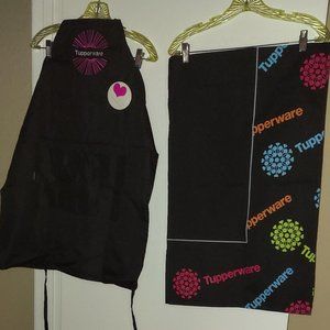 Tupperware Apron and Tablecloth